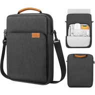 MoKo 15 Inch Laptop Sleeve Bag with Adjustable Shoulder Strap Fits MacBook Air 15" M2 2023, MacBook 