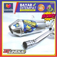 Knalpot Norifumi NF full stainles motor