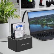 ▥ Dual bay Hard Drive Docking Station For 2.5/3.5 Inch HDD SSD SATA To USB 3.0 External HDD Docking 