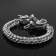 Men's Dragon Hand Chain Bracelet Stainless Steel Dragon Head Chain Bracelet Men's Dragon Bracelet/