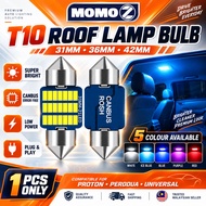 Upgrade Lampu Kereta Jadi Terang LED Bulb T10 / C5W – Putih Cerah & Jimat Tenaga