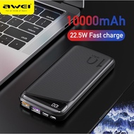 Awei P103K Powerbank 10000 mAh USB C Input and Output