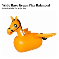 Horse Hopping Toy Outdoor Bouncy Horse Riding Hopper with Handles Heavy-Duty for Children, Playroom,