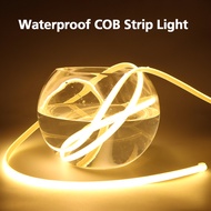 cod 10M 20M 30M COB Neon Strip Light 288LEDs/M Pure Silicone Tube Waterproof Soft 220V 110V String L