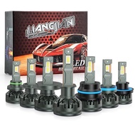 Super Bright V45 auto car led lights 90W 32000lm H4 H7 9004 9007 led headlights bulb for car