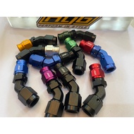 Hyb AN3 Brake Fittings Bent Type 45