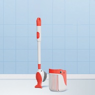 Whale Toilet Brush Liquid-filled Toilet Brush Suction Cup Toilet Cleaning Brush Bathroom Accessories