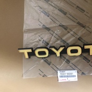 TOYOTA Emblem FRONT Grill Radiator Hardtop FJ40 BJ40 75321 90301 or OEM TOYOTA 75321 90301 PLATE ASS