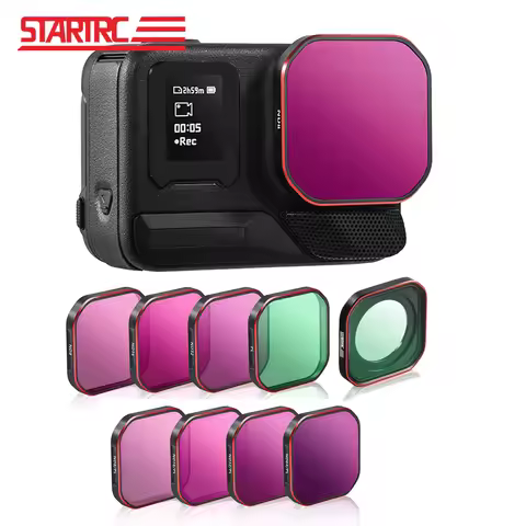 STARTRC Lens Filter Set for Insta360 ACE PRO 2 Camera Accessories ND Filters Kit ND8 ND16 ND32 ND16/