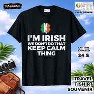 IRLANDIA 20-Piece SOUVENIR T-Shirt ASEAN COUNTRYTAG IRELAND COTTON 24S SOUVENIR PREMIUM GIFT