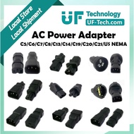 UFTECH AC Power Adapter Connector Plug/Jack C5/C6/C7/C8/C13/C14/C19/C20/C21/US NEMA
