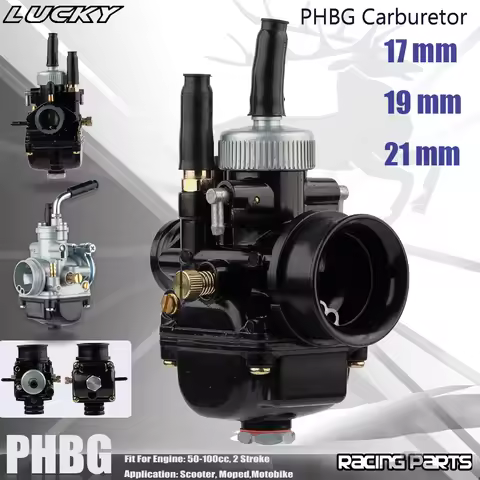 PHBG 17/19/21 Carburetor 17mm 17.5mm 19mm 19.5mm 21mm Racing Carburador Carb For JOG50 JOG90 BWS100
