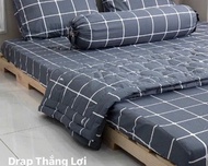 Bộ Ra Nệm THẮNG LỢI (TL.Print) chính hãng 100% chuẩn logo 4 món nệm chân cao dưới 30cm
