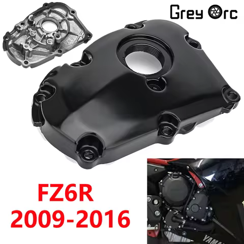 For YAMAHA FZ6R FZ 6R FZ6 R 2009 2010 2011 2012 2013 2014 2015 2016 Motorcycle Aluminum Right Engine
