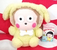馬騮仔 Monkichi Monkey 猴子 OM 全新正版 1999年 Sanrio 扮 黃色 狗仔 17cm 毛公仔 yellow dog