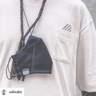 香港潮牌Project 4 掛頸式磁石扣立體口罩鍊口罩掛繩口