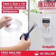 [SG Seller] Nano Double Sided Sticky Grip Tape 1mm x 30mm x 1m