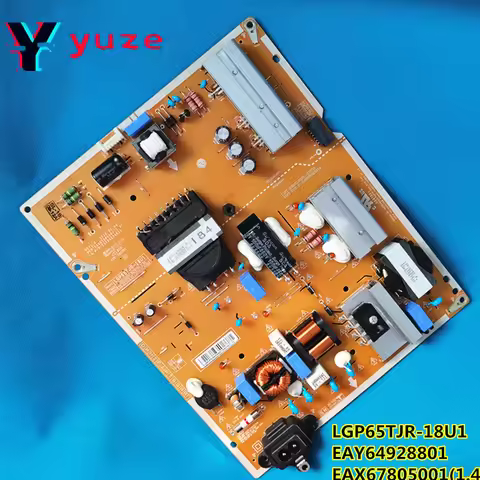 For LG 65LG63CKECA 65UK6300yvb 65um6950dub 65uk6470plc Power Supply Board LGP65TJR-18U1 EAX67805001(