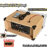 D10 100 Watt Power Amplifier Ready to Sound