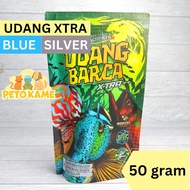 El BARCA (NEW) Shrimp BARCA XTRA Blue Booster 50gr | Channa Barca Auranti Blue Feed Buttonscarves St