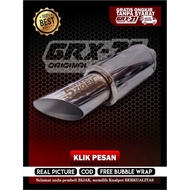 5ZIGEN CHROME CARknalpot WITH FREE SOUND UNIVERSAL MUFFLER