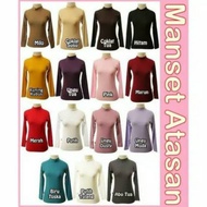 Cuffed T-Shirt Cuff Top/ Long Plain T-Shirt/ Plain Cuffed/