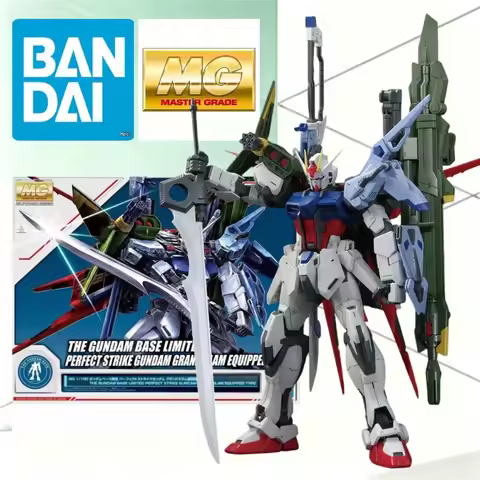 BANDAI Gundam Base Limited MG 1/100 Perfect Strike Grand Slam Decor Blade Frame Multi Striker Pack S