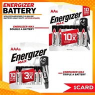 12-40Piece ENERHIZER MAX AA6 AAA6 Alkaline Battery 1.5V