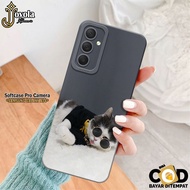HP Samsung Galaxy A34 5G JOYOLA Fashion Case Cat Casing Samsung A34 5G Silicone Tpu Pro Camera Softc
