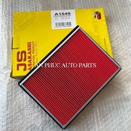 JS Asakashi A1549 premium engine air filter |Toyota 17801-B1030, 17801-BZ110, 17801-BZ200