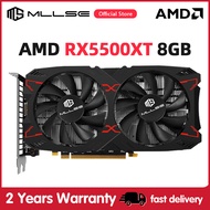 MLLSE AMD RX5500XT 8G การ์ด8GB 128Bit GDDR6 PCI-E 4.0 × 8 GPU Radeon Rx5500xt 8gb เกมการ์ด Motherboard De Vídeo