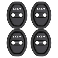 KIA Car Cover Silicone Rubber Door Lock Buckle Shock Absorber Protector Pad For Forte Cerato K3 EV6