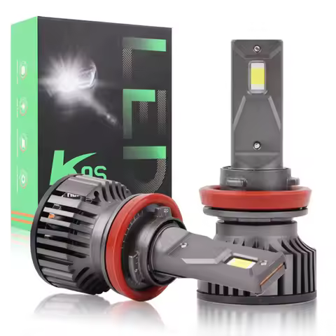 2Pcs/Lot K9S led headlight CSP-3570 h7 h1 h8 h9 hb3 9005 hb4 9006 Auto bulbs light 12V Headlamp