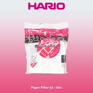 Hario Paper Filter V60 02 100S - Coffee Filter Paper 02 Contains 100 Sheets