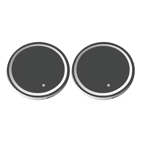 2Pcs Luminous Car Cup Coaster Holder Car Led Atmosphere Light For BYD Tang F3 E6 Atto 3 Yuan Plus So