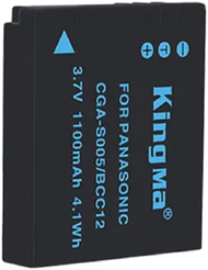 CGA-S005 BCC12 NP-70 BP-DC4 DB-60 DB-65 | Pin sạc máy ảnh chính hãng KINGMA cho Lumix Leica Fuji Ric