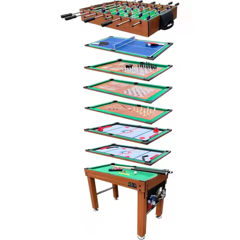55 10-in-1 Multipurpose Decagon Game Table
