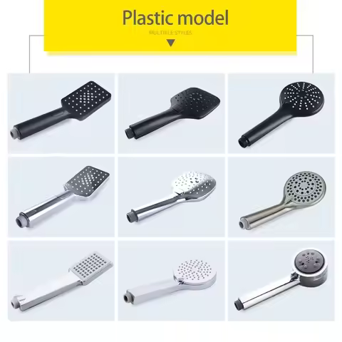 Rain Shower Head Hand Shower Multi Function Adjustable Shower High Pressure Shower Head Water Saving