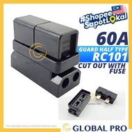 Guard (TNB) Rc101 60 Amp (Half Type) Ac250v Cut Out With Fuse Complete Set