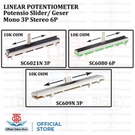 Potentiometer Potensiometer Potensio Audio Mixer Slide Geser 10K OHM