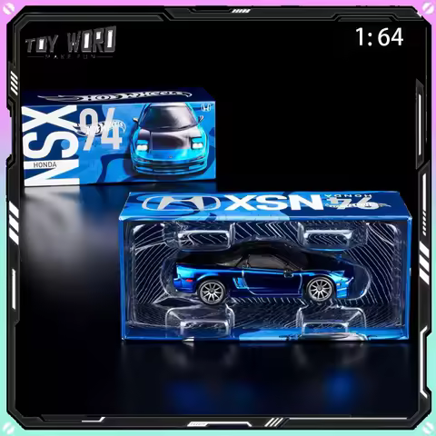 New Hot Wheels RLC Club Exclusive 1994 Acura NSX Blue Classic JDM Sports Car Authentic Diecast Colle