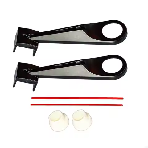 R3MD 2 Sets Chain Oiler Applicator Chain Cleaner Attachment Motorbike Maintenance Clean Tool Motorcy