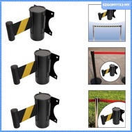 [SzgqmyyxcbMY] Retractable Belt Barrier Wall Mount Queue Line Divider for Hotel Stadium