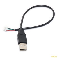 Lidu12 PH1 5 Female to USB 2 0 Male to 4 pin Data Cable  Transmission 30cm 12Inch