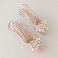 DF105 >> Berline NIDIA Rubber Flat Shoes Women's Work Sandals - Size 36-40 - Women's work Shoes