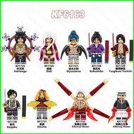 GC Demon Slayer Minifigure Daki Giyuutarou Kokushibo Douma Hantengu Figure Dolls Building Blocks Act