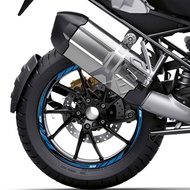 Motorcycle Wheel Sticker Rim Decal Hub Stripe Tape Accessories 19''17'' For R1200GS R1250GS F650GS G