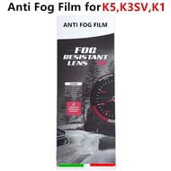 ❀⋮ ️Anti Fog Film for AGV K5 K3SV K1 Helmets Visor Anti Fog Sticker Full Face Motorcycle Helmet Acce