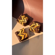 Nutella CHEESECAKE Brookie Size 3x3 Inches | Oven Talk