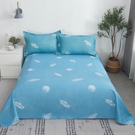 Heureux hot sell cadar flat bedsheet single queen king size cotton fabric flower pattern Ins style
